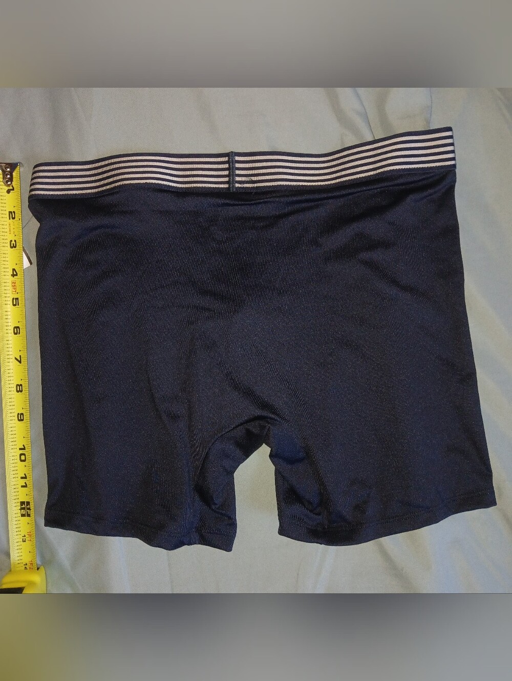 Calvin Klein Navy Boxer Briefs with Branded Waistband - Picture 2 of 2